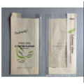 Oil Proof Food Paper Bag Price Blank oil proof with film window food bag Supplier
